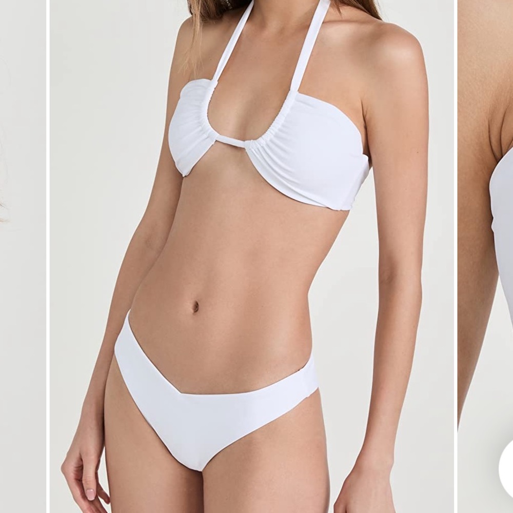 Onia white bikini set Medium